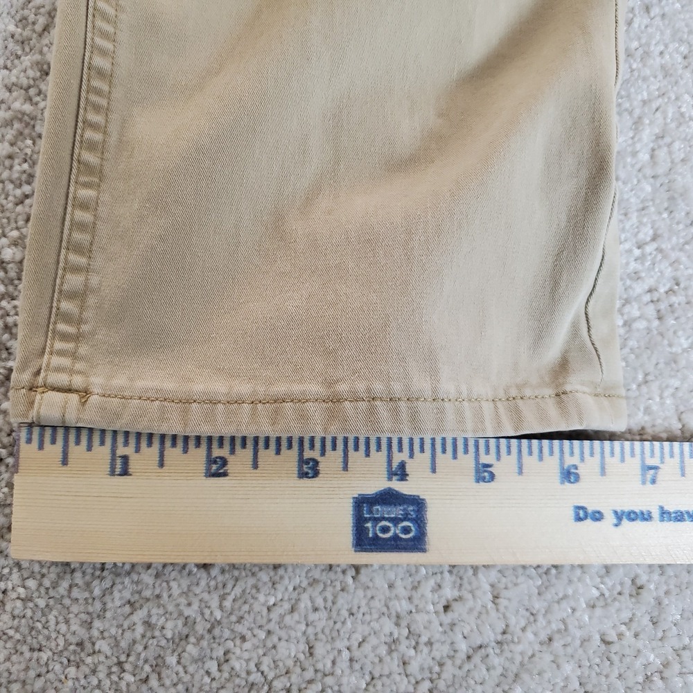 Polo Ralph Lauren Men's Jeans Size 33X30 Actually Measures 34X28 Tan - Picture 6 of 15